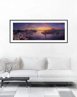 The Real Light Show by Blair Sugarman - Framed