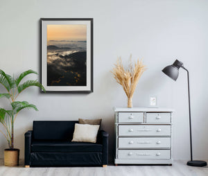 From Mountain to City by Martin Lee - Framed