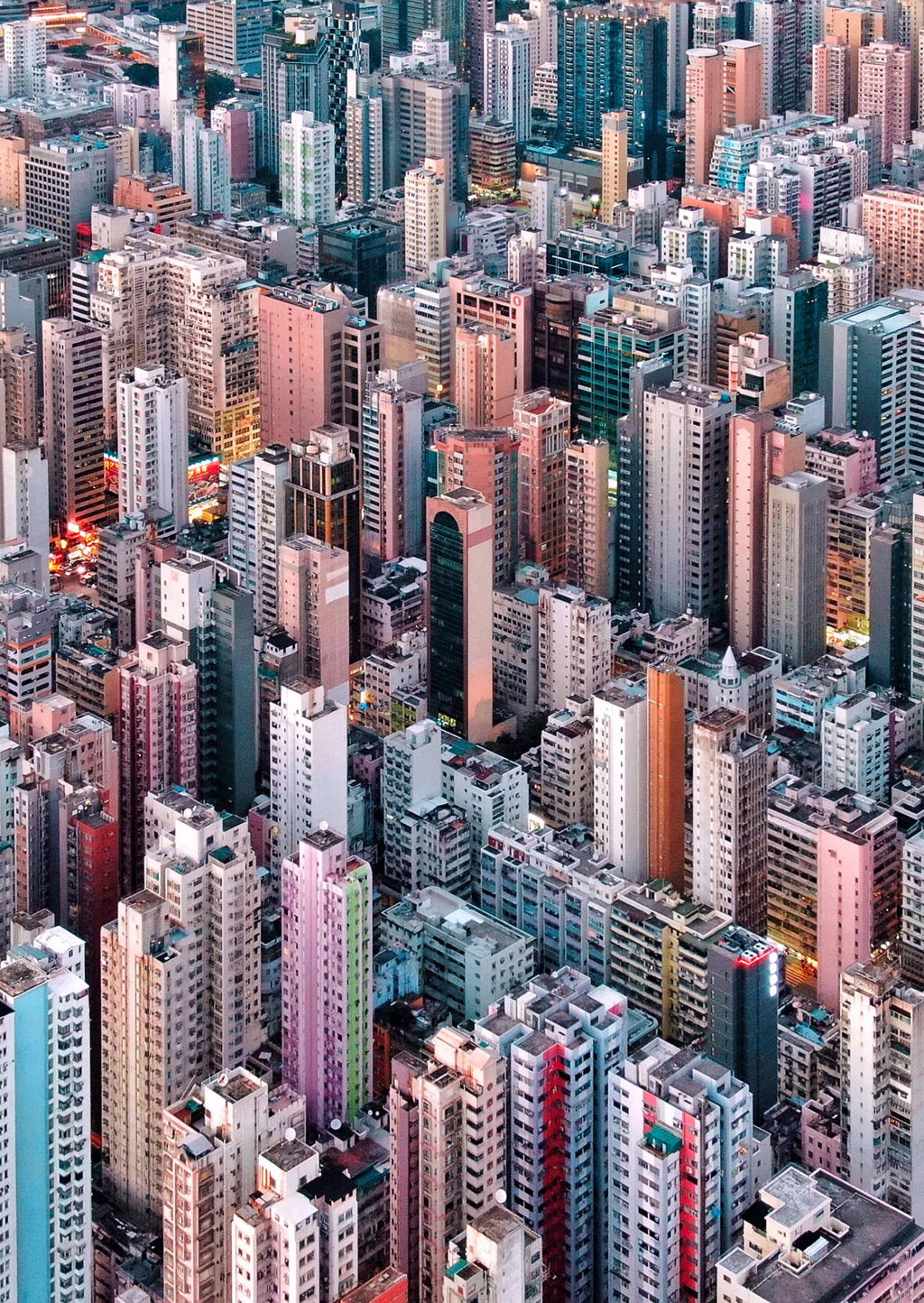 Compressed City by Bernie Ng - Print