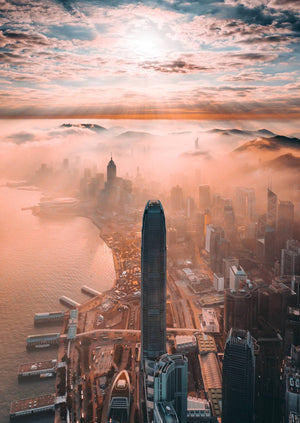 Inversion Hong Kong by John Huang - Print